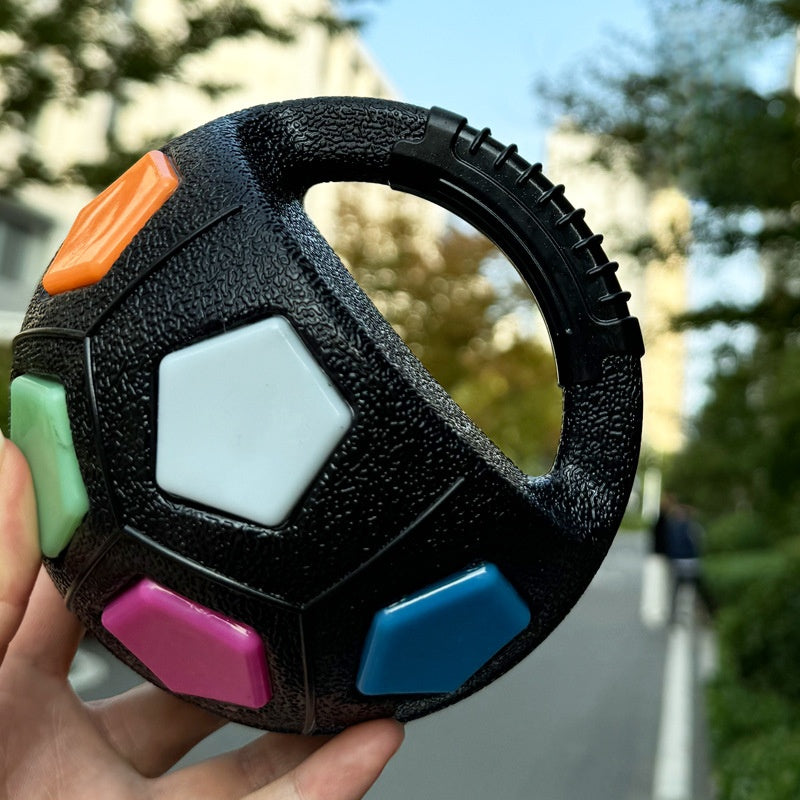Interactive Grip Football Dog Toy
