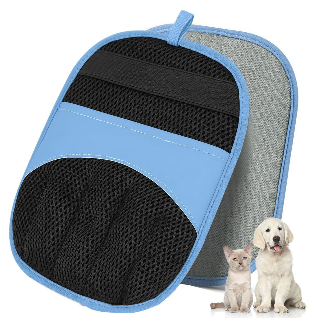 Pet Hair Removal Grooming Gloves for Cats & Dogs 🐾