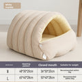 Cozy Washable Cat Cave Bed – Warm & Comfortable Pet Nest