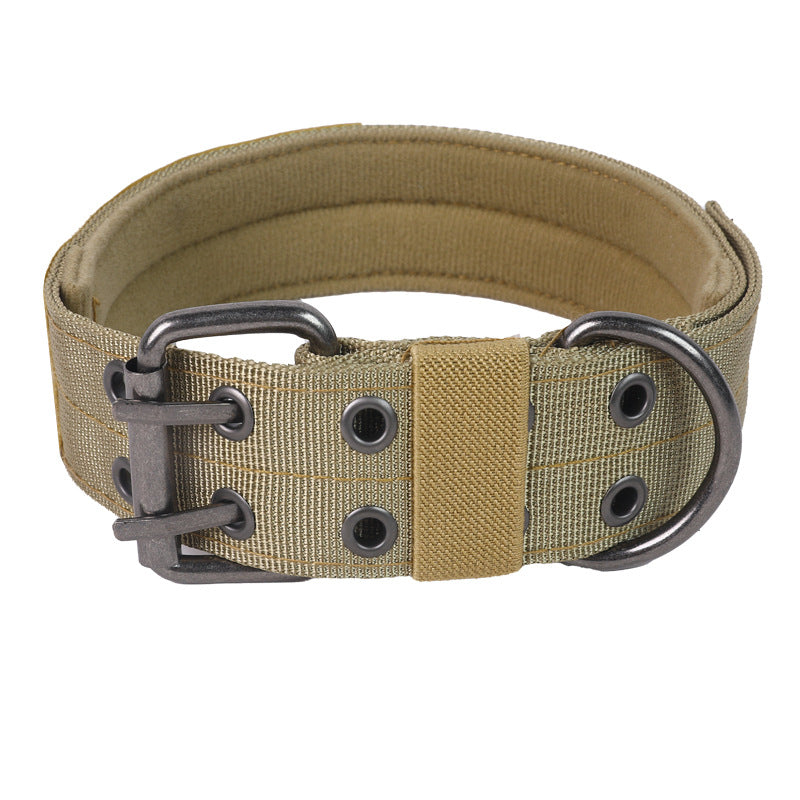 Elite Tactical Dog Collar & Leash Set for Powerful Dogs