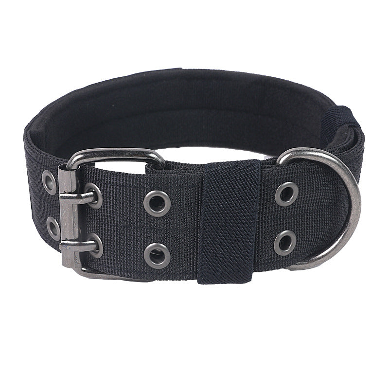 Elite Tactical Dog Collar & Leash Set for Powerful Dogs