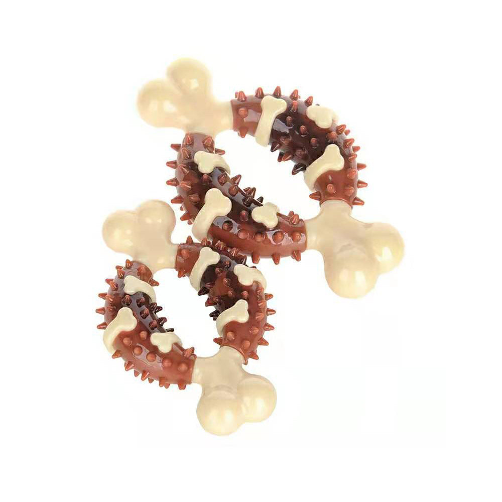 Durable Beef Flavor Chew Toy for Dogs