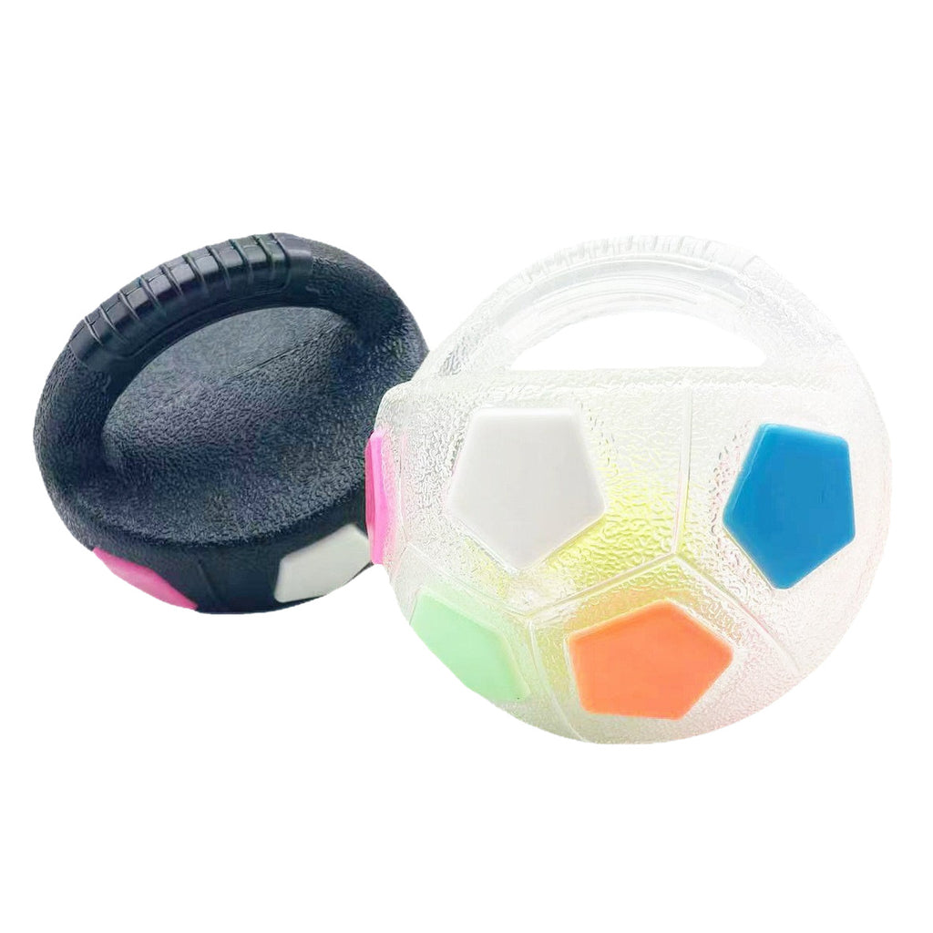 Interactive Grip Football Dog Toy