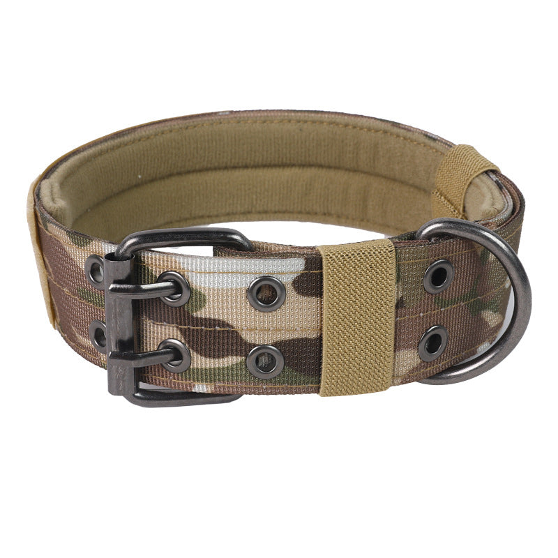 Elite Tactical Dog Collar & Leash Set for Powerful Dogs