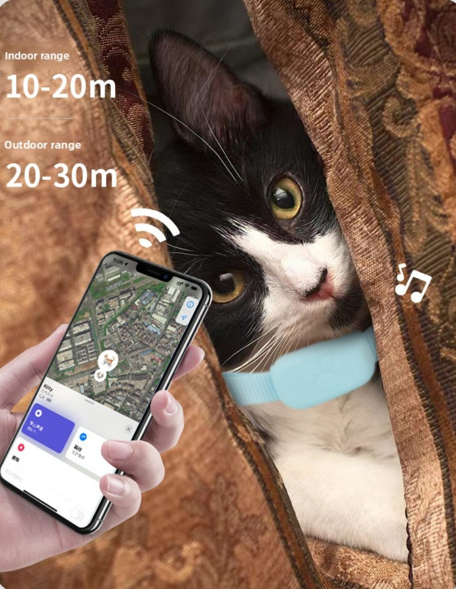 Smart Pet Tracker for Cats & Dogs – Apple Compatible