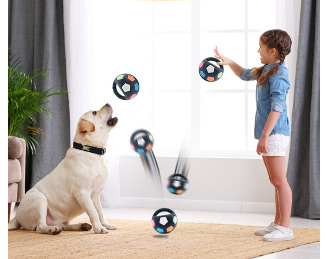 Interactive Grip Football Dog Toy